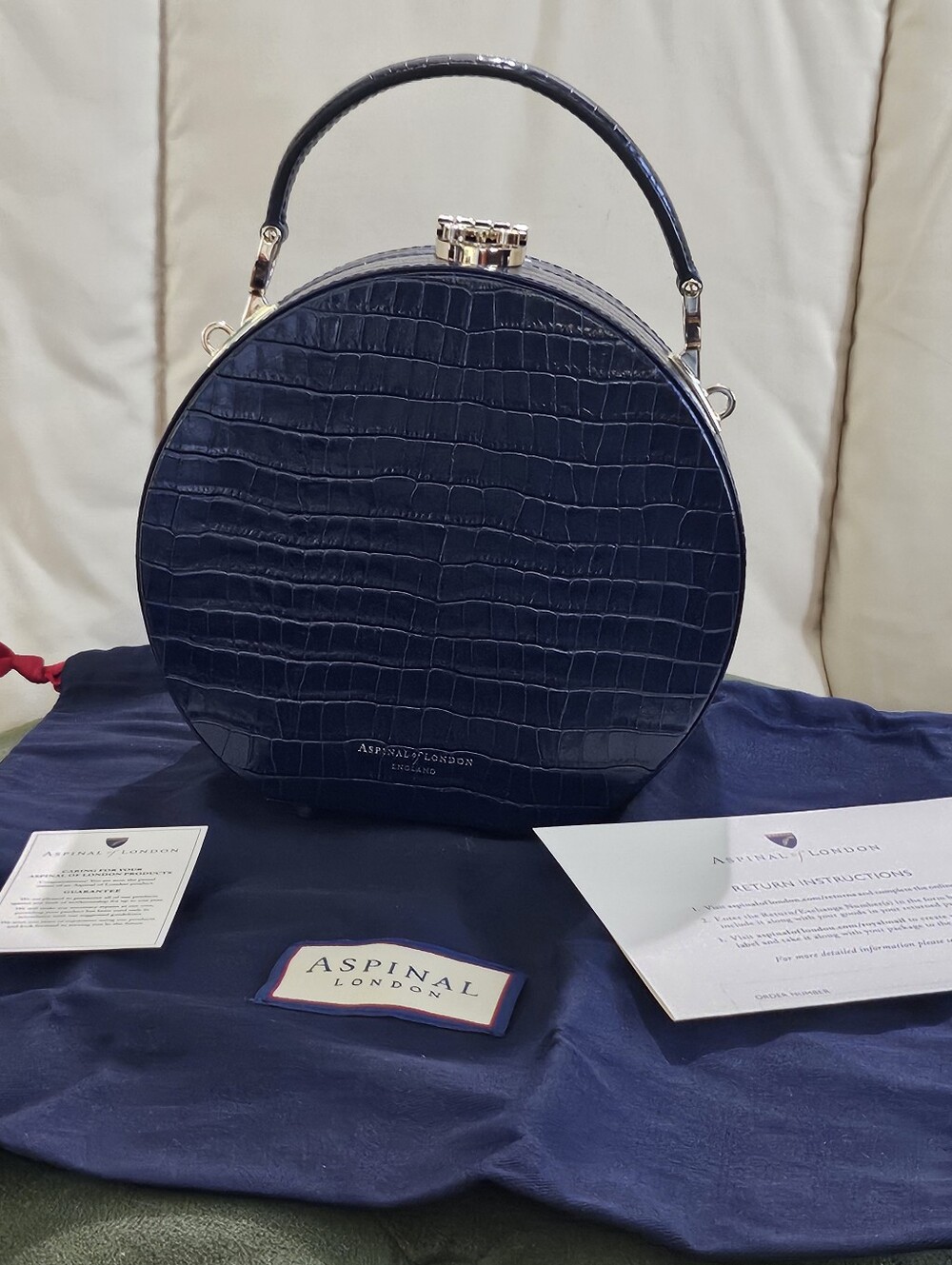 Aspinal Of London Hat Box Bag